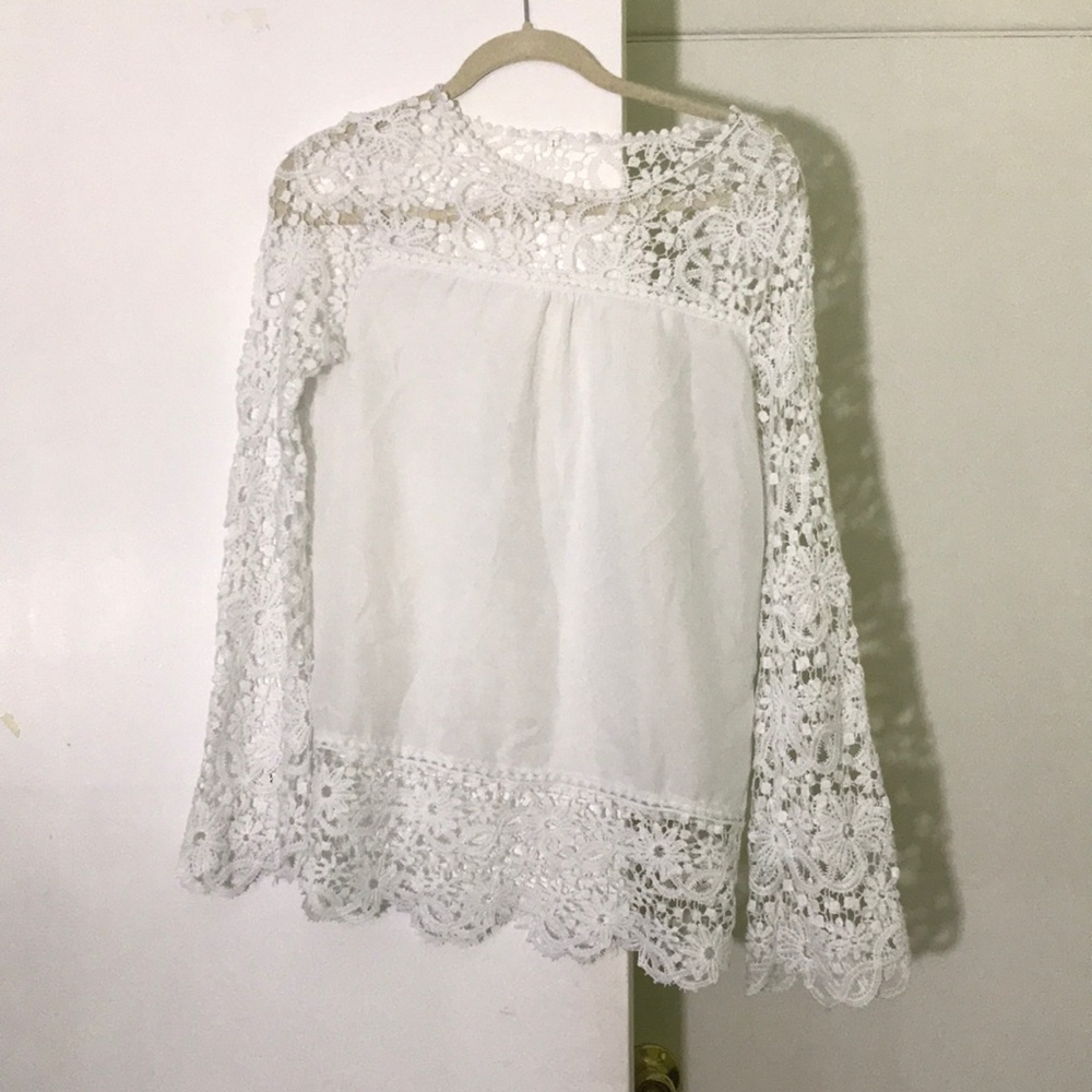 Long lace shirt